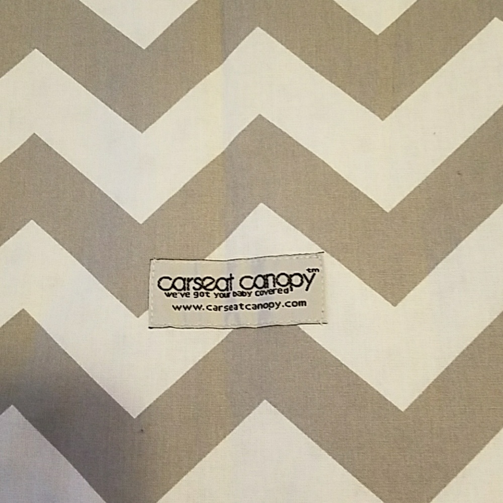 Carseat canopy covering